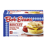 Bob Evans&nbsp;SnackWiches&nbsp;Sausage Egg & Cheese Biscuits Large 4 Ct Full-Size Picture